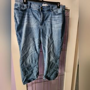 Lane Bryant size 18 denim crop pant